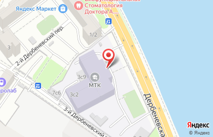 Московский технологический колледж в Москве на карте