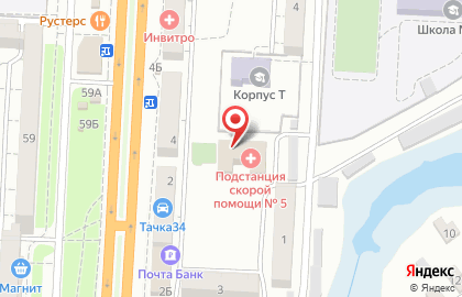Кировский центр социального обслуживания населения в Кировском районе на карте