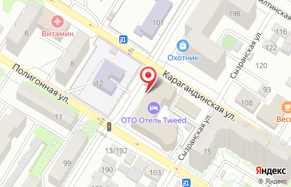Отель Tweed на карте