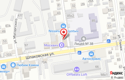 Салон по тонировке и бронированию автомобилей МТ-Тюнинг на карте
