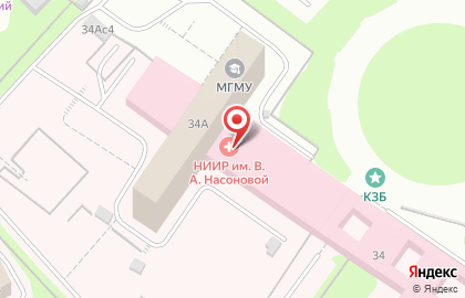Клиника НИИР им. В. А. Насоновой на карте