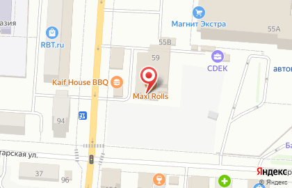 Служба доставки еды Maxi Rolls на карте