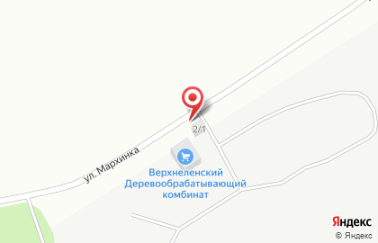 Верхнеленский деревообрабатывающий комбинат на карте