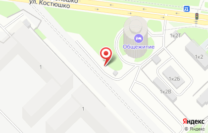 Автостоянка в Санкт-Петербурге на карте