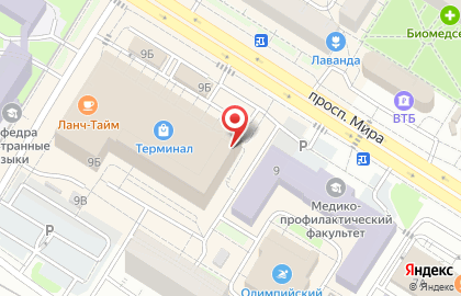 Салон оптик Zrenium в Советском районе на карте