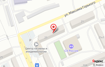 Участковый пункт полиции, опорный пункт на улице М.Горького на карте