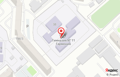 Школа развития интеллекта Формула АйКью в Октябрьском районе на карте