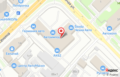 Автоимпорт Прокат автомобилей на улице Есенина на карте