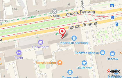 Device на проспекте Ленина на карте