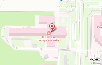 Дзержинский госпиталь ветеранов войн имени А.М.Самарина на проспекте Циолковского на карте
