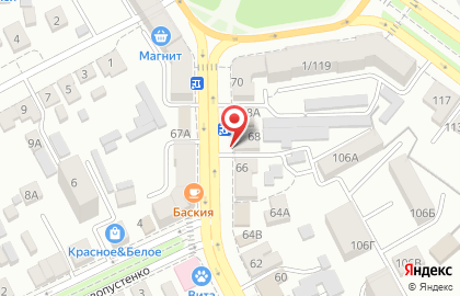 Медицинская компания Инвитро на Московской улице на карте
