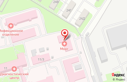 Бюро судебно-медицинской экспертизы в Ханты-Мансийске на карте