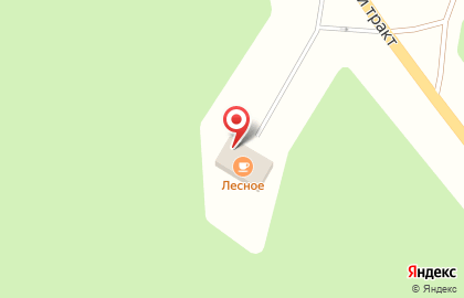 Кафе Лесное в Екатеринбурге на карте