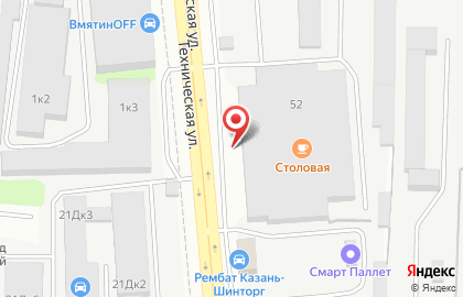 ЖБК на Технической улице на карте