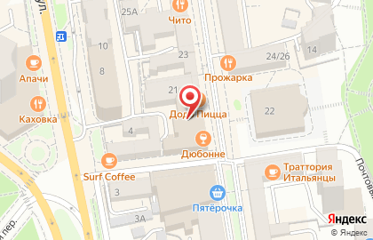 Карусель на улице Ленина на карте