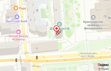 Союз журналистов Красноярского края на карте