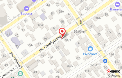 Агентство переводов на улице Самбурова на карте