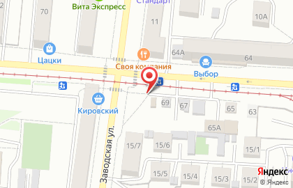Магазин и киоск по продаже хлебобулочных изделий Вира в Верх-Исетском районе на карте