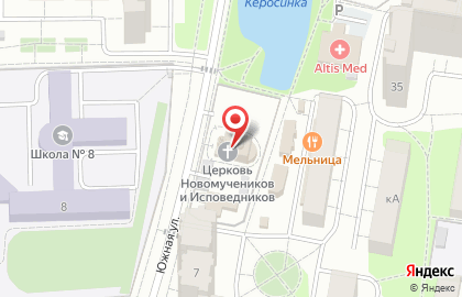 Атлантик-ст на карте