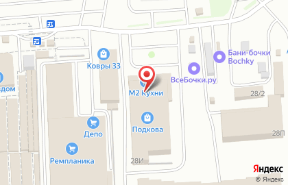 Мебельный салон Алькор во Владимире на карте