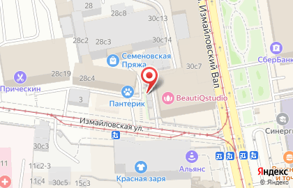Магазин Семеновская пряжа в Москве на карте