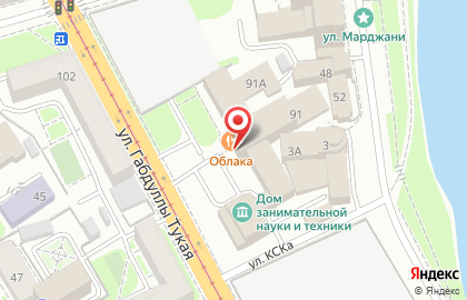 Трикотажная фабрика Сактон на улице Габдуллы Тукая на карте