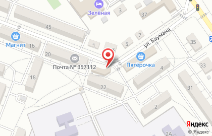 Магазин домашнего мяса на улице Баумана на карте