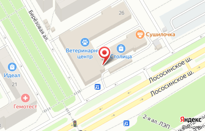 Страховая компания СберСтрахование на Лососинском шоссе на карте
