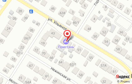 Продовольственный магазин в Центральном районе на карте