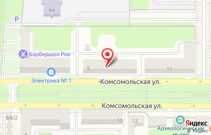 Салон красоты Калипсо на Комсомольской на карте