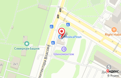 Автоцентр в Москве на карте