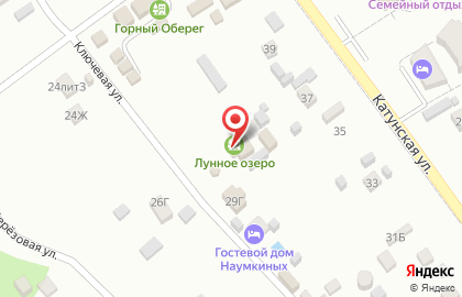 База отдыха Лунное озеро на карте