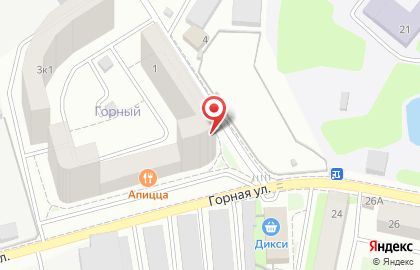 Магазин продуктов Солнышко на улице Ленинградской на карте