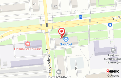 Арбат в Самаре на карте