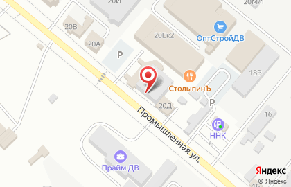 Производственная компания Мерилен в Железнодорожном районе на карте