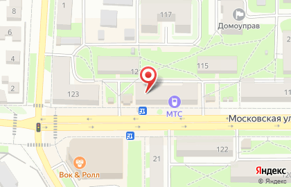 Магазин семян и хозтоваров на Московской улице на карте