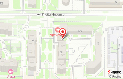 Злата улочка на карте