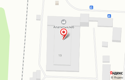 Хлебозавод Апатитыхлеб на карте