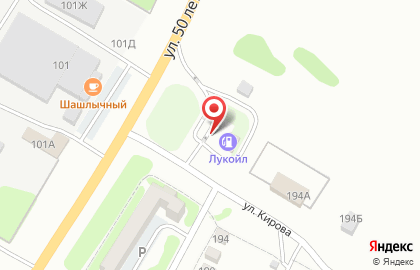АЗС, Лукойл-Югнефтепродукт на карте