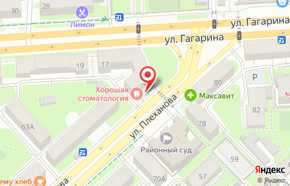 Киоск Липецкое мороженое в Правобережном районе на карте