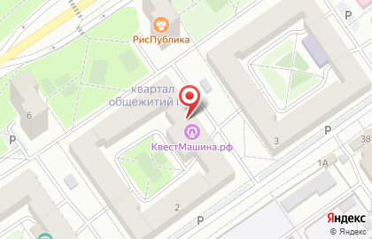 Магазин сантехники и бытовой химии в микрорайоне Макаренко на карте