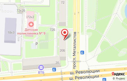 Парикмахерская в Санкт-Петербурге на карте