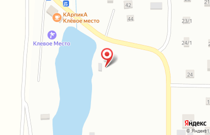 База отдыха Клевое место Шмидтово на карте
