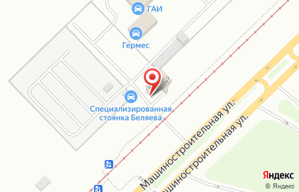 Служба доставки готовых блюд Iyya на Машиностроительной улице на карте