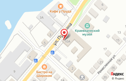 Строительная база 777 на улице Пушкина на карте