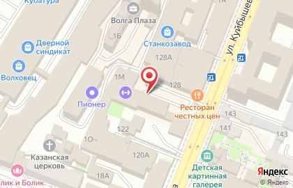 Спортивная секция единоборств Strong People на улице Куйбышева на карте