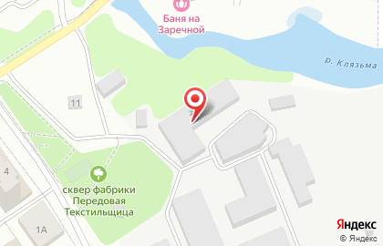 Передовая текстильщица на карте