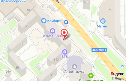 Интэк на улице Ленина на карте