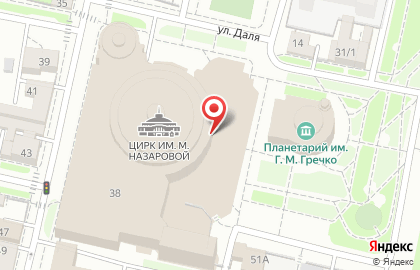 Нижегородский цирк на карте