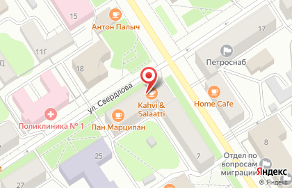 Восточный экспресс банк на улице Свердлова на карте